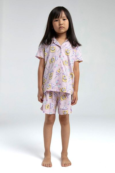 HAUSEkids 2-15 Years Ice Cream Girl's Suit-Pink