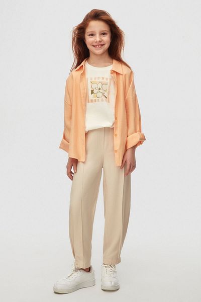 HAUSEkids 8-14 Years Old Flower Cool Girl's 3-Piece Set-Yavruağzı