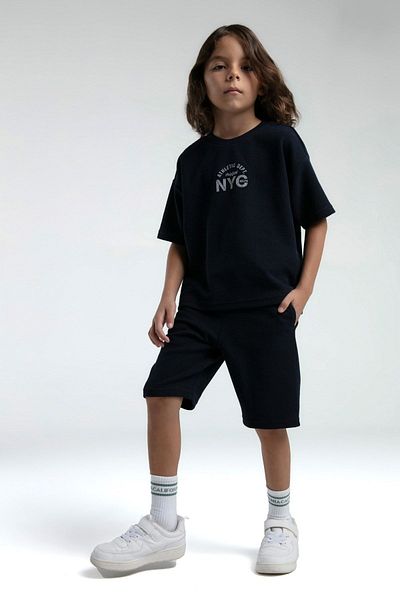 HAUSEkids 2-15 Years Nyc Atletic Boy Kit-Navy