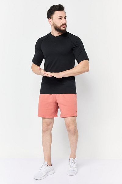 adidas Men Sportswear Fit Short Sleeve Training T-shirt, Black