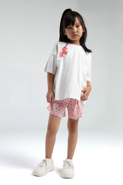 HAUSEkids 2-15 Years Yourself Daisy Girl's Suit-White