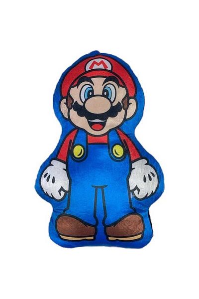 Disney Decorative pillow, multicolored, 35 cm, Super Mario