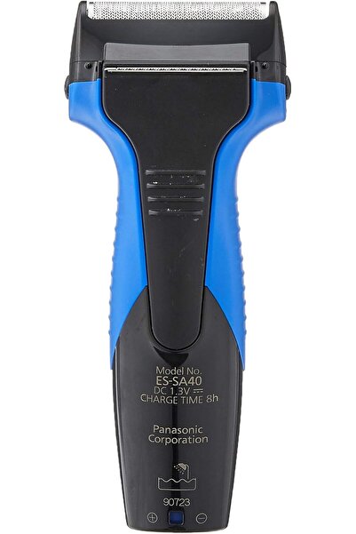 PANASONIC ES-SA40K Pro Curve Wet & Dry Shaver, Black/Blue (Pack of 1)
