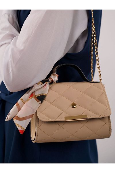 Mojeva Nad Scarf Detail Women's Hand, Arm and Shoulder Bag