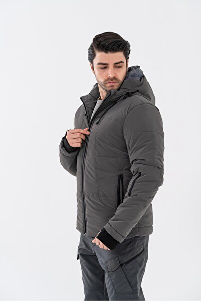 Combat Tactical Novo Outdoor Puffer Jacket with Hood - 319