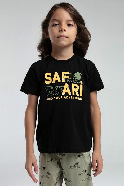 HAUSEkids 2-15 Years Safari Adven Boy's Suit-Black