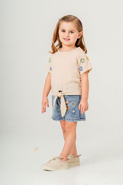 HAUSEkids 2-9 Years Berceste News Girl's Suit-Latte