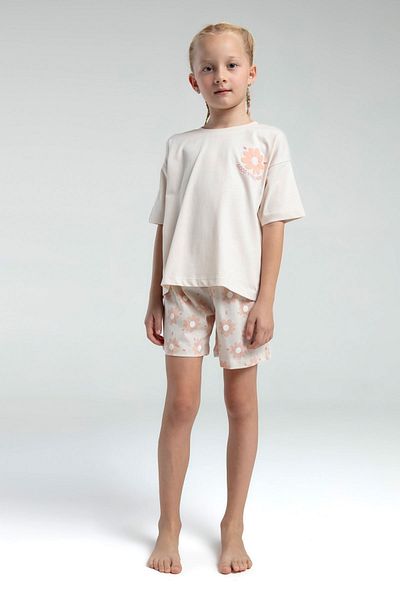 HAUSEkids Girl's Suit-Beige Bottom - Top Suit