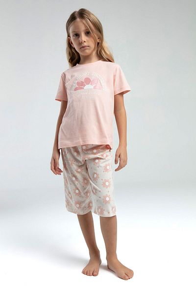 HAUSEkids 2-15 Years Happy Flower Girl Suit-Salmon