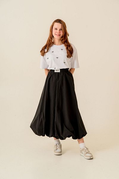 HAUSEkids 9-15 Years Studio Balloon Girl Suit-Black