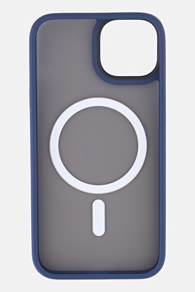 Levelo iPhone 14 Kayo Magsafe Matte Phone Case , Grey/Navy