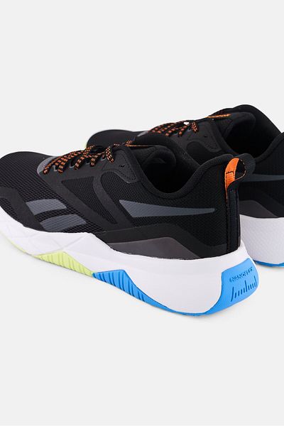 Reebok حذاء تدريب Nfx برباط للرجال، أسود