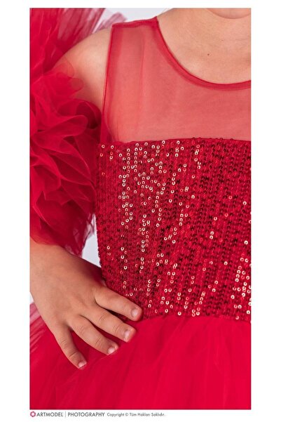 RAPAPA "Red Tutu Dress – Every Moment Photography!" Sequined Tutu Birthday Girl's Evening Dress