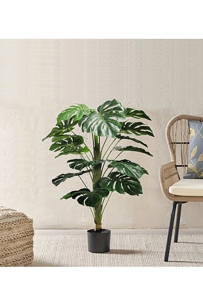 DRAMA HOME Artificial tree, simulating a Dendrobium tree with a natural texture, 110 cm tall