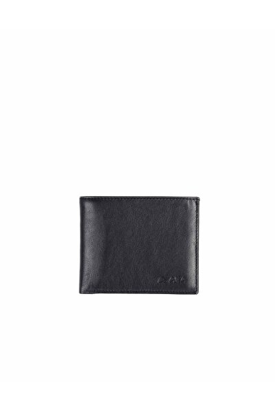 Aka Leather Black Men's Wallet 529 -1