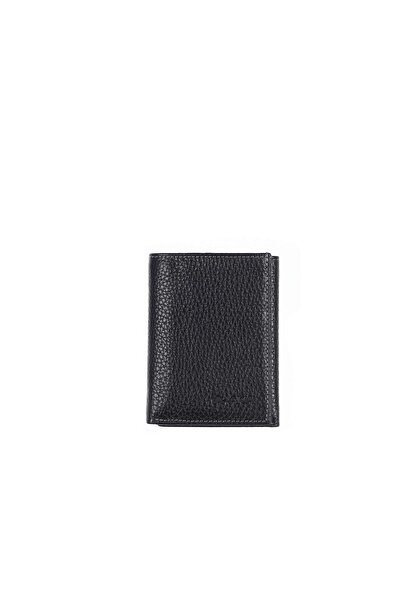 Aka Deri Men's Leather Black Wallet 505 -2