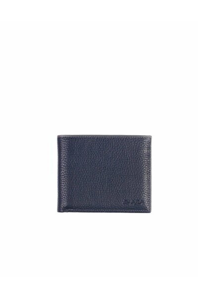 Aka Leather Navy Blue Men's Wallet 619 -17