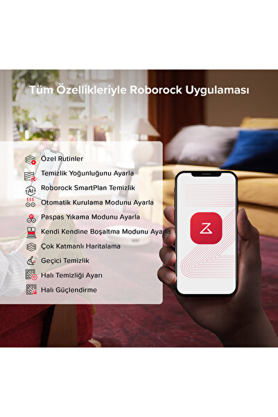 Roborock Qrevo C Akıllı Robot Süpürge