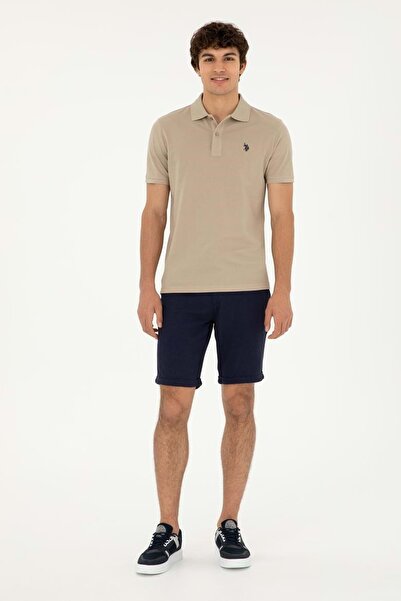U.S. Polo Assn. Πόλο Η.Π.Α. G081GL011-0- 1792406 Ανδρικό T-shirt - KHAKI - XXL - ST08102-KHAKI-XXL