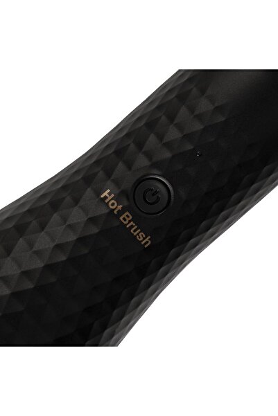 Clara Volumizing Ceramic Hot Brush – 2-in-1 Thermal & Blow-Drying Brush, Black