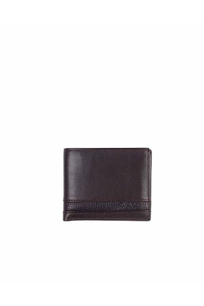 Aka Men's Leather Wallet 524-3 Brown