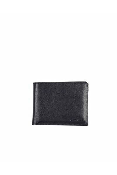 Aka Leather Black Men's Wallet 520 -1