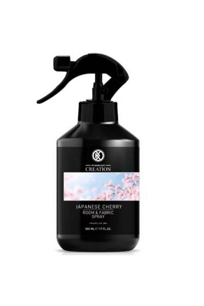 creation Home and Fabric Freshener with Japanese Cherry Blossom Scent by Cresion Creation, 500 ml