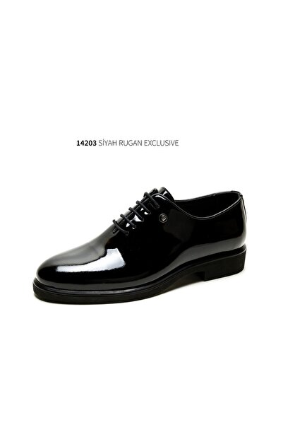 Pierre Cardin 14203 جلد أسود لامع حصريًا