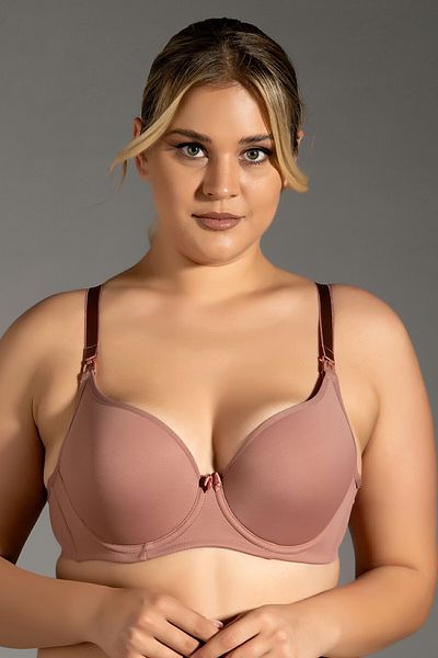 NEWBRA LINGERIE 8300 حمالة صدر مغطاة غير داعمة للرضاعة الطبيعية وبعد الولادة