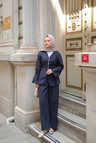 LOCCO Women's Bea Suit Navy Blue