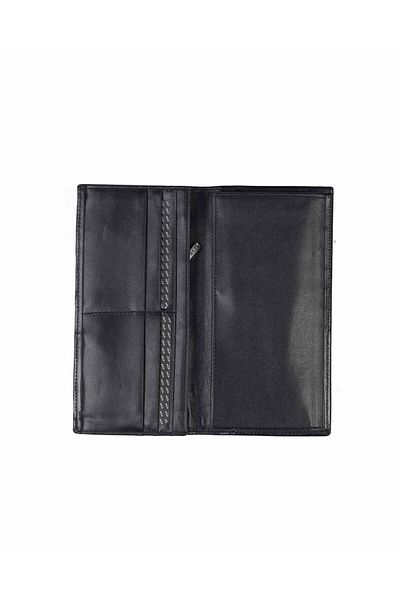 Aka Black Leather Hand Wallet 812 1
