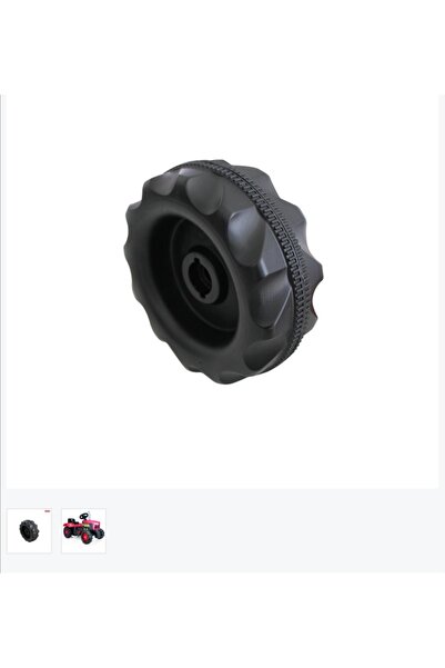 Dolu 6 volt akülü araç traktör Ön tekeri 1 adet