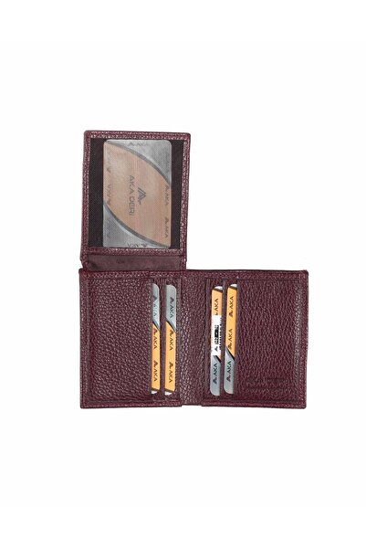 Aka Deri Claret Red Men's Wallet 502 -70