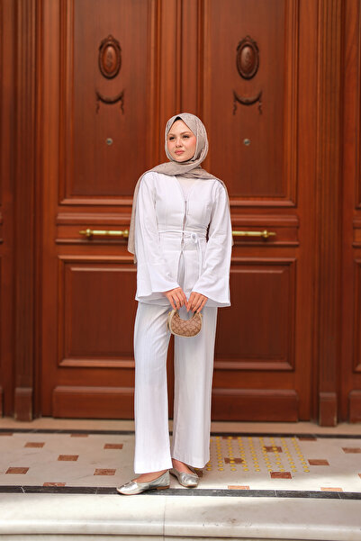 LOCCO Women's Bea Suit White