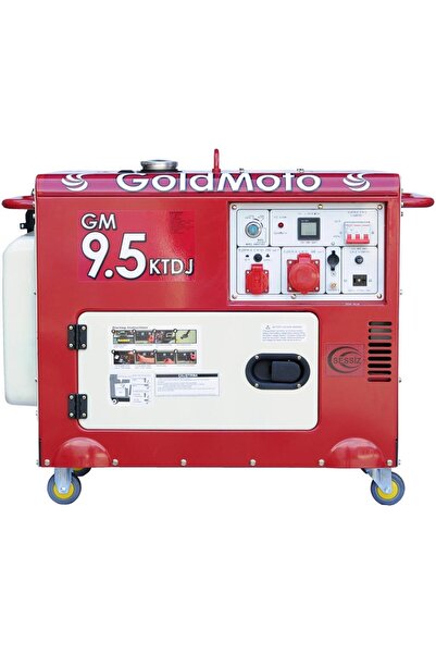 gold moto GoldMoto GM9.5KTDJ Dizel Marşlı Kabinli Jeneratör 9.5 KW Trifaze