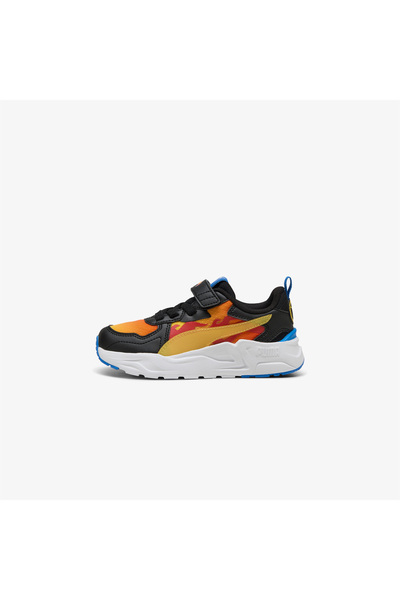 Puma Trinity Lite Hot Wheelsac+Ps Çocuk Siyah Spor Ayakkabı