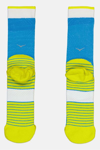 hoka Men 1 Pairs Brand Logo Run Socks, Multicolor