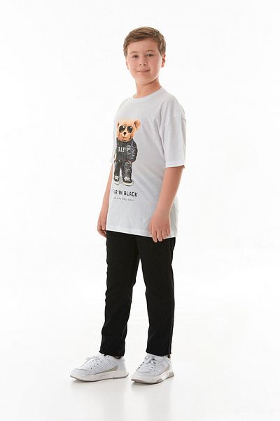 Fulla Moda Teddy Bear εμπριμέ για αγόρια T-shirt