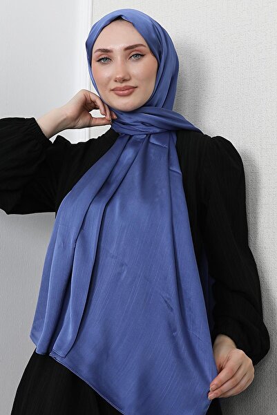 GİYZAMİLA Janjan Şal İndigo