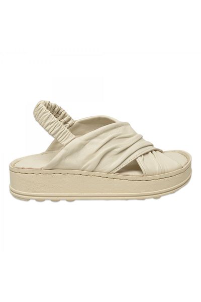 Mammamia D25Ys-2585Z Daily Cream Women's Sandals