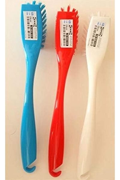 IKEA ANTAGEN Dishwashing Cleaning Brush (Set of 3 - Assorted color)