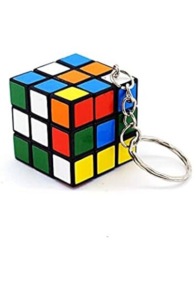 Toys Zeka Küpü Mini Anahtarlık , Zeka Küpü (sabır Küpü) 3x3 Cm - 1 Adet