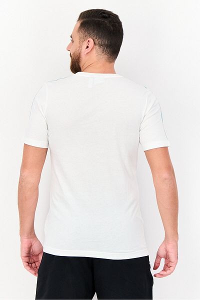 adidas Men Sportswear Fit Short Sleeve Training T-Shirt, White