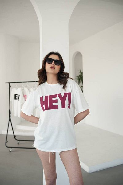 Fiori Text Printed T-shirt