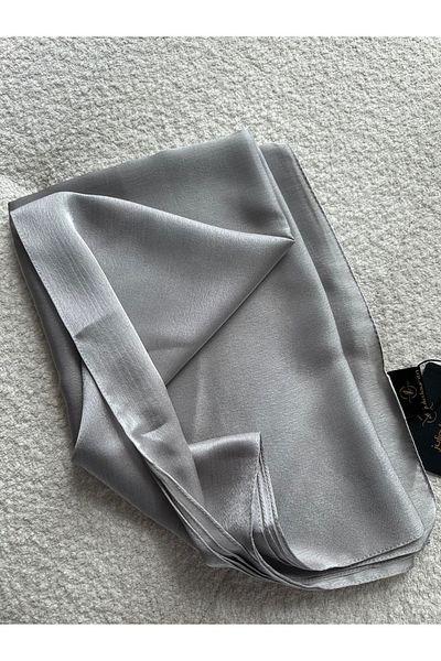 Merve 2 Mt Satin Textured Janjan Shawl