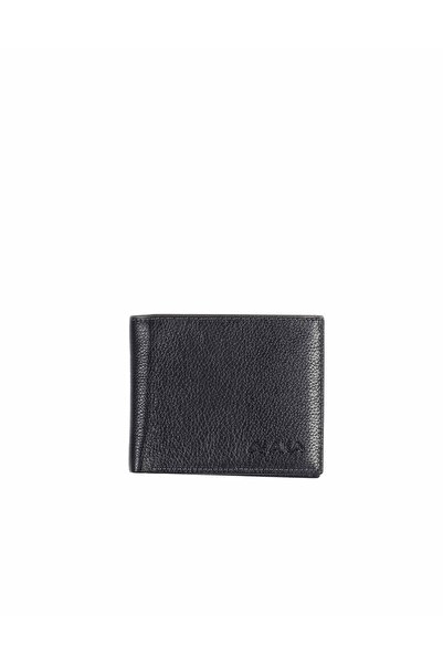 Aka Leather Black Men's Wallet 529 -2