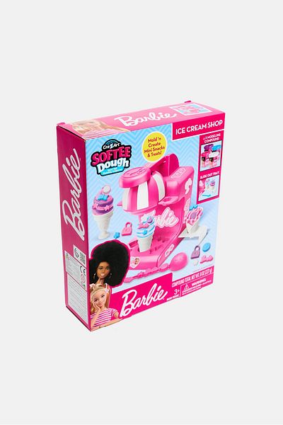 Barbie Softee Dough Modeling Compound Ice Cream Shop Kit