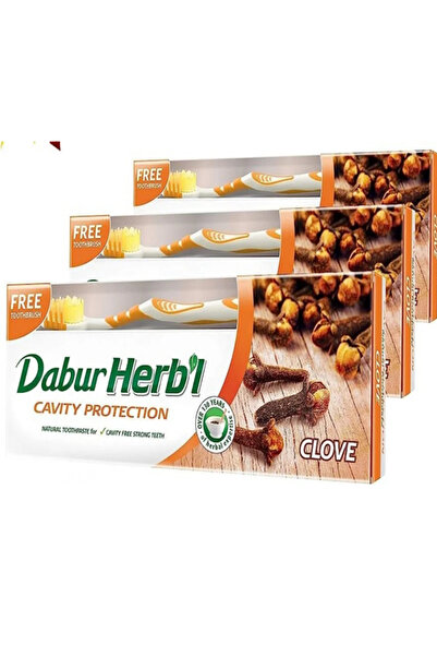 Dabur معجون اسنان دابر بالقرنفل 3 قطع