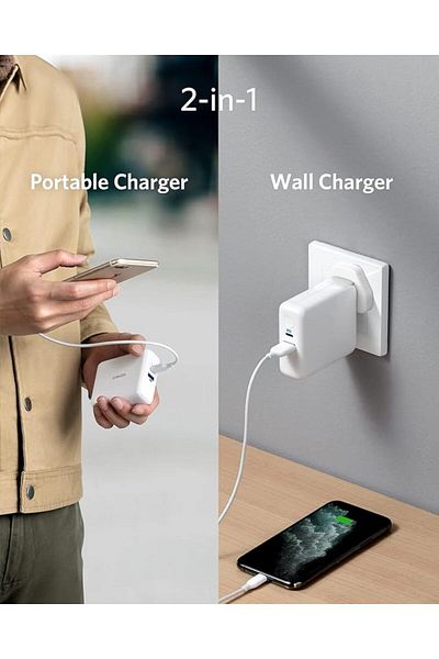 Anker PowerCore 3 Fusion 5K 2-IN-1 Batter & Wall Charger