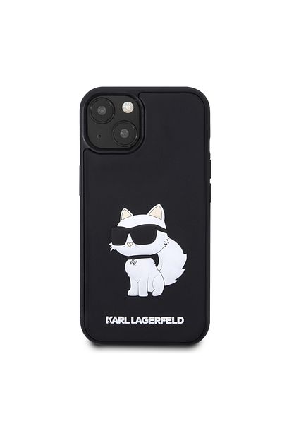 Karl LagerfeId Husa pentru iPhone 14, Karl Lagerfeld, Silicon, 6.1", Negru